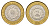 Аргентина 2 песо 2010 KM 165 биметалл UNC 4686-432