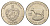 Куба 1 песо 1982 ФАО - Корова KM 95 медно-никель BU 4667-634
