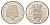 Нидерланды 2 1/2 гульдена 1980 Юлиана (1948-1980) KM 191 никель UNC 4683-925