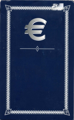 Ватикан набор из 8 монет 2003 probe, essai, европробники большого формата, в капсулах и буклете, Иоанн Павел II (1978-2003) PROOF 3-6-4-42