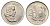 ЮАР 20 центов 1967 Ян ван Рибек (1619-1677), South Africa, легенда на английском, цветок протея KM 69.1 никель BU 4693-425