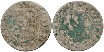Польша 3 полкера (3 полторака - 1 крейцер) ND (1620-1627) Сигизмунд III Ваза (1587-1632) KM 41 серебро 4158-749