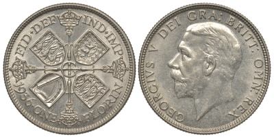 Великобритания 2 шиллинга = 1 флорин 1936 Георг V (1910-1936) KM 834, Spink 4038 серебро aUNC 1082-1-63