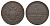 Австрия 3 крейцера 1851 B, Франц Иосиф I (1848-1916) KM 2193 медь    4112-646