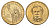 США 1 доллар 2009 P, серия президенты США, Закари Тейлор (1849-1850) KM 453 медь с марганцево-латунным покрытием UNC 4698-927