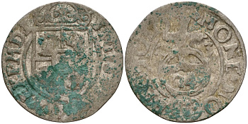 Польша 3 полкера (3 полторака - 1 крейцер) 1623 Сигизмунд III Ваза (1587-1632) Gorecki B.23 серебро 4158-1257