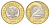 Польша 2 злотых 1994 MW KM 283 биметалл UNC 4701-122