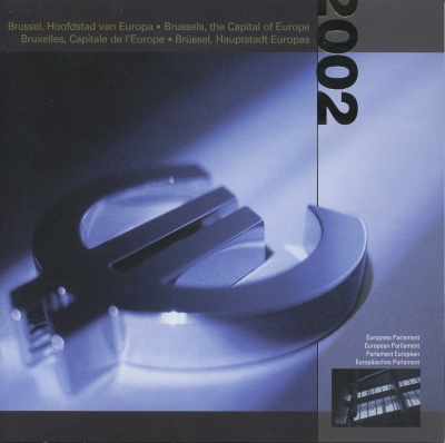 Бельгия евронабор из 24 монет + жетон 2002 12 монет по 1 евроценту, стран вступивших в Евросоюз и 12 монет по 2 евроцента, в оригинальном буклете UNC 2-5-1-27