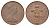 Великобритания 2 новых пенса 1971 Елизавета II (1952-2022) KM 916, Spink 4235 (C1) бронза 92-854