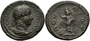 Римская Империя, Провинция Египет тетрадрахма 225 - 226 Александр Север / Серапис, Александрия Good Very fine Kamp/Gansch 62.70 биллон 1073-9-92