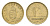 Венгрия 1 форинт 1993 KM 692 никель латунь UNC 3458-746