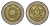 Аргентина 1 песо 1994 KM 112 биметалл 4121-612