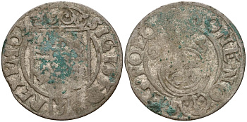 Польша 3 полкера (3 полторака - 1 крейцер) 1623 Сигизмунд III Ваза (1587-1632) Gorecki B.23 серебро 4160-115
