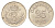 Дания 25 эре 1949 Фредерик IX (1947-1972) KM 842.1 медно-никель 4706-746