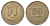 Малайя и Британское Борнео 50 центов 1961 Елизавета II (1952-2022), британские колония KM 4 медно-никель aUNC 4671-212