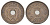 Дания 2 эре 1936 N, Кристиан X (1912-1947) KM 827 бронза 4701-829