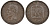 Франция 5 сантимов 1853 A, Наполеон III (1852-1870) KM 777.1, Le Franc 166 бронза 4167-213