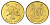 Гонконг 10 центов 1997 KM 66 сталь плакированная латунью UNC 4701-137