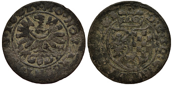 Силезия-Легница-Бжег 3 крейцера 1622 ВН, Иоганн Кристиан Бжегский (1602-1639), вес 1 гр. F.u.S. 1587 серебро 1516-725