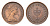 Великобритания 1/2 пенни 1975 Елизавета II (1952-2022) KM 914, Spink 4239 бронза 4696-737
