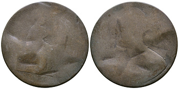 Великобритания 1 пенни ND (1860-1894) Виктория (1837-1901) бронза 08-743