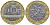 Франция 10 франков 1990 тип Гений Бастилии KM 964.1, Le Frank 375.5 биметалл 93-1134