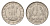 Индия 1/4 рупии 1951 KM 5.1 никель UNC 4687-1245