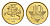 Литва 10 центов (сентов) 1999 KM 106 никель латунь UNC 4689-1122