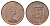 Джерси 2 пенса 1980 герб, Елизавета II (1952-2022) KM 31 бронза 4595-721