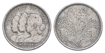 Южный Вьетнам 10 су 1953 KM 1 алюминий 4614-1044
