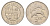Исландия 5 крон 1981 дельфины KM 28 медно-никель 4591-857