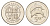 Исландия 5 крон 1996 дельфины KM 28a сталь плакированная никелем UNC 4586-443