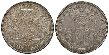 Шпеер 1/2 талера 1770 Ehrend 7/39 b; Haas 563 серебро UNC 10-016-27