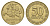 Литва 50 центов (сентов) 1997 KM 108 никель латунь 4688-945