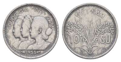 Южный Вьетнам 10 су 1953 KM 1 алюминий 4156-1121