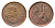 ЮАР 1 цент 1966 Ян ван Рибек (1619-1677), Suid Africa, легенда на африкаанс, капские воробьи KM 65.2 бронза aUNC 4690-1067