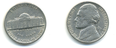 США 5 центов 1978 D, Джефферсон KM А192 медно-никель 179-717