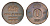 Швеция 1 эре 1967 U, Густав VI Адольф (1950-1973) KM 820 бронза 4685-552