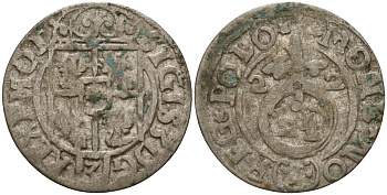 Польша 3 полкера (3 полторака - 1 крейцер) 1622 Сигизмунд III Ваза (1587-1632) Gorecki B.22, KM 41 серебро 4158-854