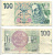 Чехия 100 крон 1993 Карл IV Pick 5 a бумага 6293-37-3