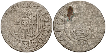 Польша 3 полкера (3 полторака - 1 крейцер) ND (1620-1627) Сигизмунд III Ваза (1587-1632) KM 41 серебро 4158-1214