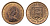 Джерси 1/2 нового пенни 1980 Елизавета II (1952-2022) KM 29 бронза UNC 4658-1255