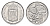 Сан-Марино 2 лиры 1973 KM 23 алюминий UNC 4387-826
