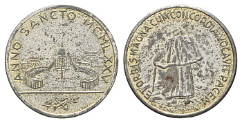 Ватикан медаль "Мир во всём мире" 1975 Площадь Святого Петра, диаметр 27,5 мм, вес 8,3 гр медно-никель 4670-1032