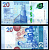 Гонконг 20 долларов 2023 Standard Chartered Bank, серия чайная церемония (чаепитие) Pick 302  бумага  UNC (пресс) 7199-10-2