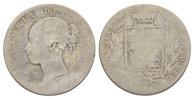 Великобритания 1/2 кроны 1874-1887 Виктория (1837-1901) KM 756, Spink 3889 серебро 1526-522