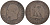 ФРАНЦИЯ 5 САНТИМОВ 1854 B, НАПОЛЕОН III (1852-1870) KM 777.2, LE FRANC 116.9 бронза 28-712