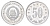 Югославия 50 пара 1953 год-тип KM 29 алюминий UNC 4701-115