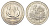 Руанда 200 франков 1972 10 лет Независимости KM 11 серебро BU 1519-1434