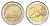 Бельгия 2 евро 2014 100 лет началу Первой Мировой войны KM 345 биметалл UNC 4693-1222